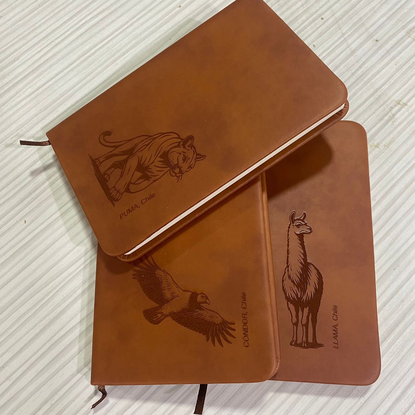 20 LIBRETA ECOCUERO TAMAÑO 10,5 × 14,8 cm
