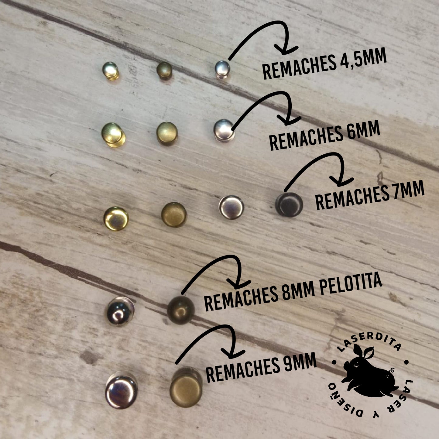PACK DE 50 REMACHES
