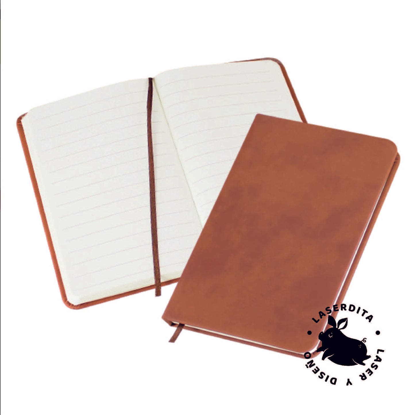 20 LIBRETA ECOCUERO TAMAÑO 10,5 × 14,8 cm