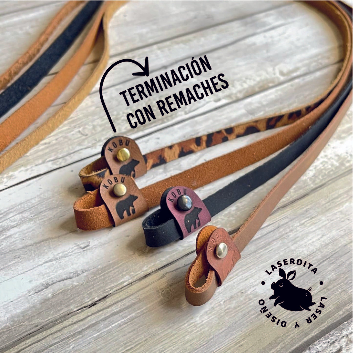 20 STRAPS CUERO PRINT